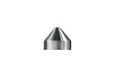 KWS Decorative end cap cone 8801 in finish 82 (stainless steel, matte)