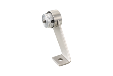 KWS End support 8307 in finish 82 (stainless steel, matte), direction left