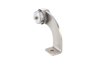 KWS End support 8392 in finish 82 (stainless steel, matte), direction left