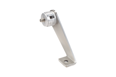KWS End support 8321 in finish 82 (stainless steel, matte), direction left