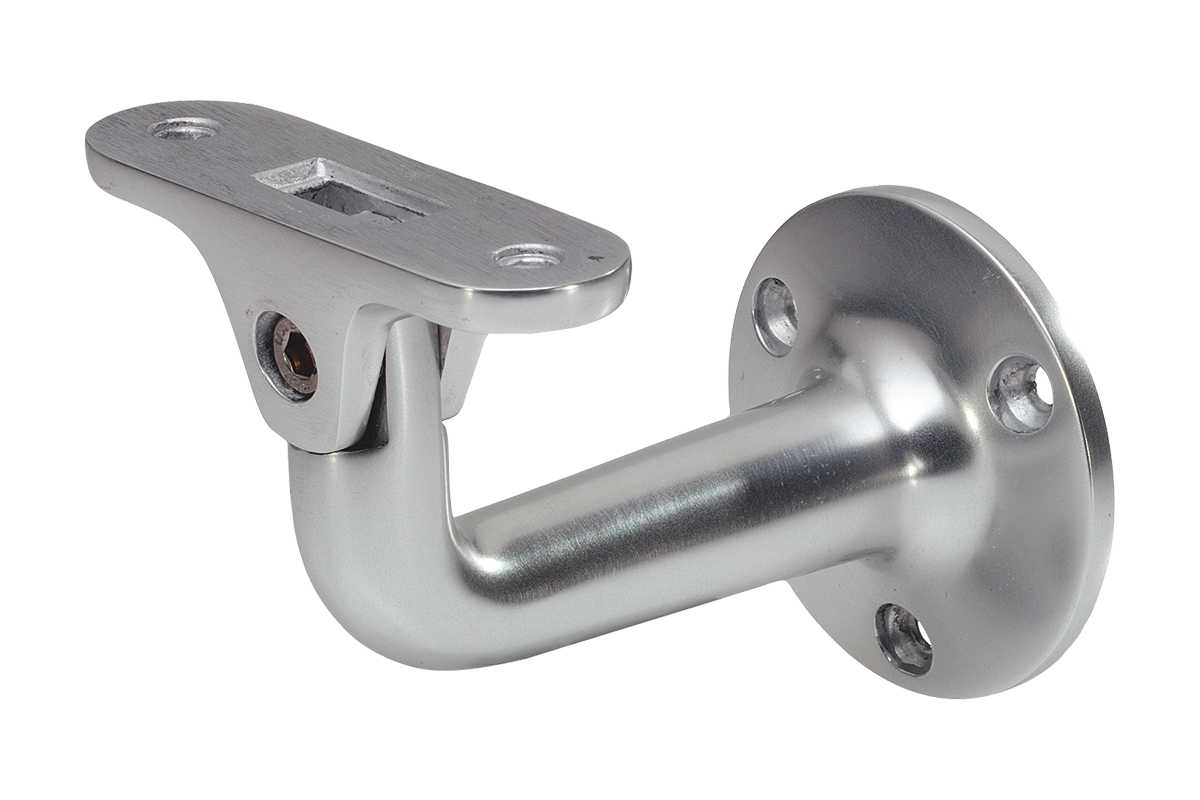 KWS Handrail support 4518 in finish 31 (aluminium, KWS 1 silver anodised)